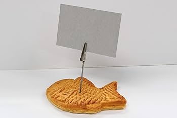 Amazon | たい焼きのメモクリップ たいやき 食品サンプル i-668